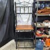 Image 5 : Wrought Iron Microwave / Kitchen Shelf 69" tall