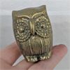 Image 6 : Set of 2 Brass Owls 
