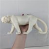 Image 3 : Alabaster Stone Puma Lion Statue 
