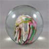 Image 1 : Hand Blown Glass Paperweight Signed 'The Glass Eye" 1986