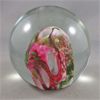 Image 2 : Hand Blown Glass Paperweight Signed 'The Glass Eye" 1986