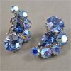 Image 2 : Vintage Austria Crystal Clip on Earrings (Marked)
