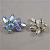 Image 4 : Set of 3 Vintage Rhinestone Earrings