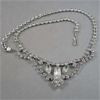 Image 3 : STUNNING! Set of 2 Vintage Rhinestone Necklaces 16"