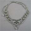 Image 4 : STUNNING! Set of 2 Vintage Rhinestone Necklaces 16"