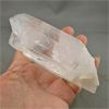 Image 2 : Large Clear Quartz Crystal & 2 Garnet in Matrix Specimens