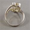 Image 2 : Sterling 925 Ring with "Citrine" CZ Crystals Size 7