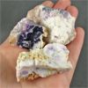 Image 2 : Lot of 3 Raw Morado Purple Opal Specimens 