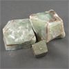 Image 2 : Lot of Raw Green Calcite & Pyrite Specimens 