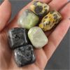 Image 1 : Lot of Polished Larvikite, Infinite & Cheetah Jasper Specimens 