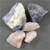 Image 3 : Lot of Raw Sodalite & Pink Kunzite Specimens