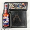 Image 1 : Miller Lite Advertising Sign - UV Fluorescent Light 