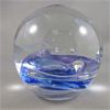 Image 1 : Hand Blown Glass Paperweight - Signed Glashaus Edelmann
