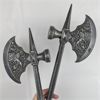 Image 3 : Set of 2 Decorative Metal Medieval Horseman's Axes