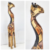 Image 1 : Carved Wooden Giraffe Statue
