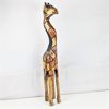 Image 2 : Carved Wooden Giraffe Statue