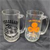 Image 2 : Set of 4 Various Glass Beer Mugs