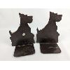 Image 3 : Vintage Syroco Wood Look Scottie Dog Book Ends