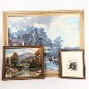 Image 1 : Set of 3 Artwork Prints - Framed