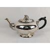 Image 5 : Lovely Set!  Tea Pot, Cream & Sugar with Tray - Silver Plated Copper