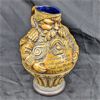 Image 1 : Vintage German Gerz Large Figure Wine Pitcher With German Proverb