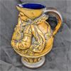 Image 3 : Vintage German Gerz Large Figure Wine Pitcher With German Proverb