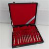 Image 2 : Vintage Mother of Pearl Cutlery Set with Case