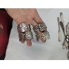 Image 8 : Set of 24 Vintage Silver Plate Dishes & Serving Utensils 