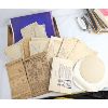Image 3 : Lot of Vintage Embroidery Patters, Tatting Tools, Doilies and Hand Loom Set 