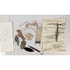 Image 9 : Lot of Vintage Embroidery Patters, Tatting Tools, Doilies and Hand Loom Set 