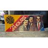 Image 8 : Set of 2 Vintage CBC News Television Program Signs "24 Hours" 1984