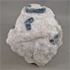 Image 3 : RARE!  Blue Apatite & Quartz Crystal Specimen from Tanco Mine Manitoba
