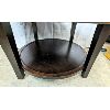 Image 2 : Round Wood Coffee Table 32" x 18"