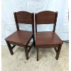 Image 3 : Children's Wood Table & 2 Chairs from KidKraft
