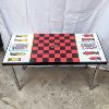 Image 1 : Card Coffee Table with Checker Board
