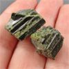 Image 2 : Set of 2 Raw Epidote Crystals
