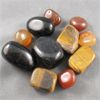 Image 1 : Lot of Polished Obsidian, Tiger Eye & Carnelian Crystals