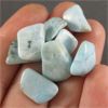 Image 1 : Lot of Polished Larimar Specimens - Dominican Republic