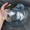 Image 1 : Hand Blown Glass Apple Statue 