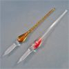 Image 1 : Set of 2 Lampwork Glass Fountain Dip Pens