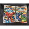 Image 2 : Set of 5 Marvel Captain America Comics No. 179, 204, 207, 208, and 216 - 1974 to 1977