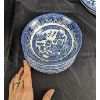 Image 4 : AMAZING!  Set of Churchill England Blue Willow China Made in Staffordshire England