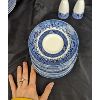 Image 8 : AMAZING!  Set of Churchill England Blue Willow China Made in Staffordshire England