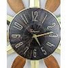 Image 3 : Beautiful Teak Starburst ingraham Clock - WORKING!