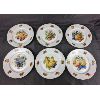 Image 2 : Set of 11 fine Bone China Fruit Plates & Cup 