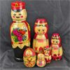 Image 1 : Lot of Vintage Stacking Dolls