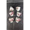 Image 4 : Set of 6 Royal Albert 'American Beauty" Tea Cups & Saucers