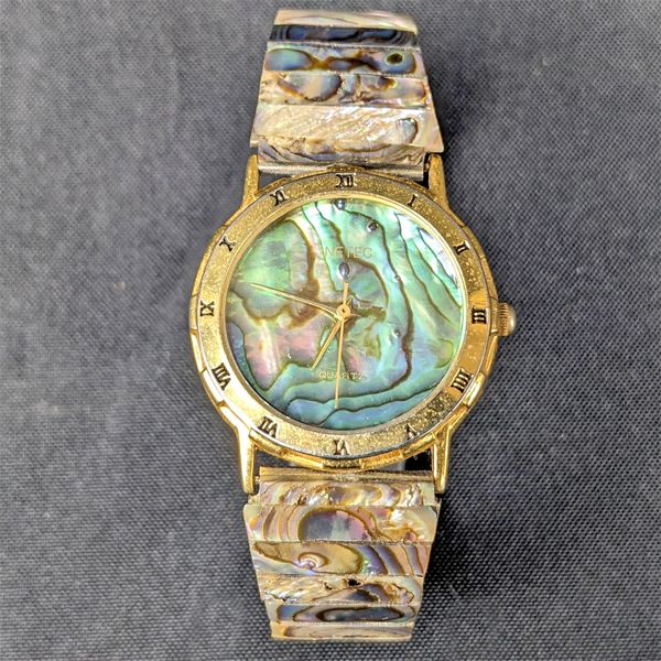 Nut Shell Watch Netec Abalone Shell Watch