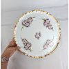 Image 4 : Set of 4 Decorative Cabinet Plates  - 1 Signed G. Sherman
