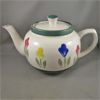 Image 2 : Ceramic Tea Pot and Cream & Sugar Set